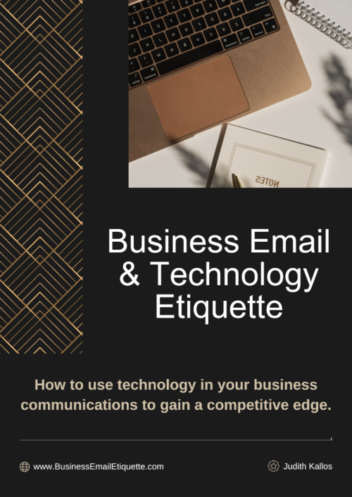 Business Email Etiquette eBook